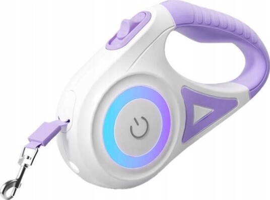 Rojeco Dog Automatic Leash Led 5 M (Violetinė)