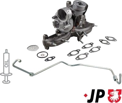 JP GROUP 1117801410 Turbolader JP GROUP 1117801410 Turbolader