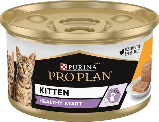 Pro Plan Våtfôr 24 + 6 96 + 24 På Kjøpet Purina Våtfôr Kitten Healthy Start Kylling 30 X 85 G 120 X 85 G 120 X 85 G