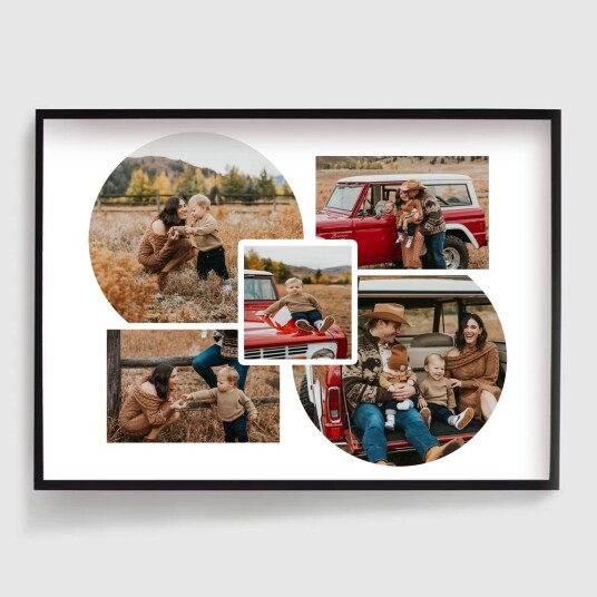 Namly Design Personalisert Plakat Familieglede 5 Bilder POSTERWM7KEO