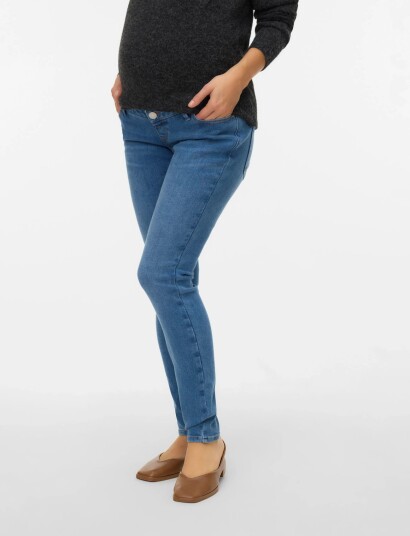 Vero Moda Maternity Vmmpolly Mr Skinny Jeans Ra3049   Blue   XXL x 32