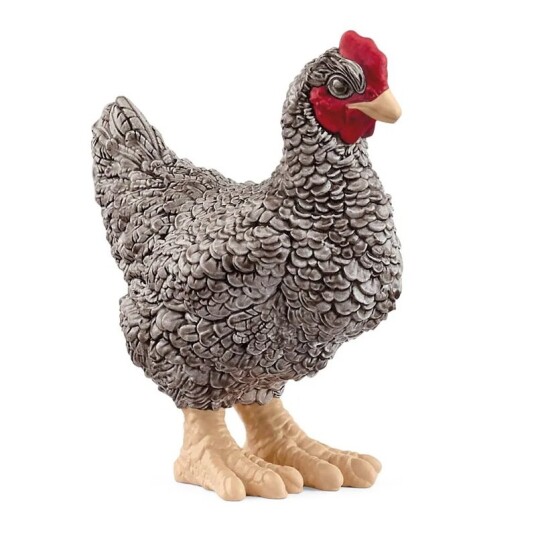 Schleich Farm World Plymouth Rock Høne Figur for Barn 3+ År