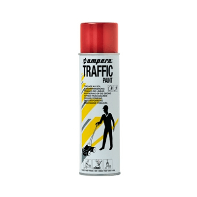 Merkespray til innendørs oppmerking  RØD Traffic 2 Paint (500 ml)  Høst / Vinter produkter  JO Safety