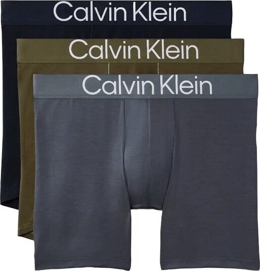Calvin Klein Boxer Brief 3Pk Grey S