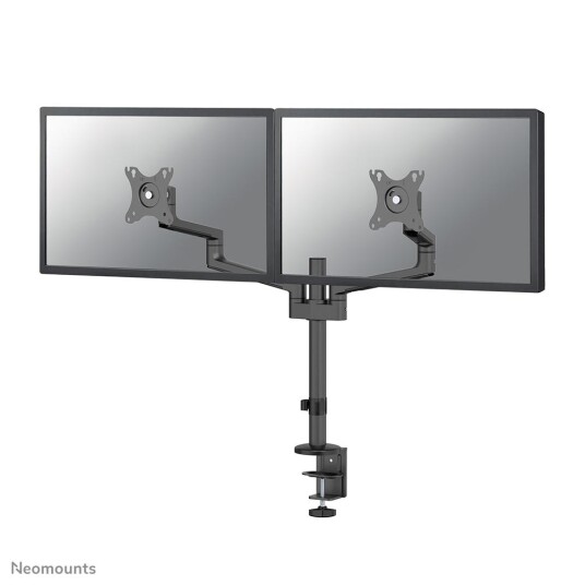 Neomounts Full Motion Veggfeste for 2 Skjermer 17"-27" Svart DS60-425BL2