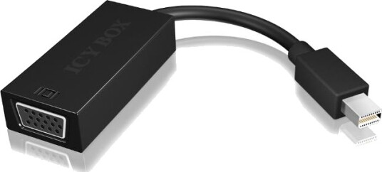 Icy Box Ib-Ac504 Vga-Adapter Mini Displayport M Til Hd-15 Vga W Svart 70534 Ib-Ac504 Icy Box Ib-Ac504 Vga-Adapter Mini Displayport M Til Hd-15 Vga W Svart 70534 Ib-Ac504