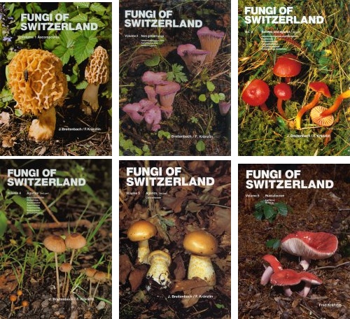 Fungi of Switzerland vol.1 6 set