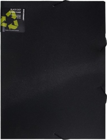 Dokumentbox Black A4 Sort
