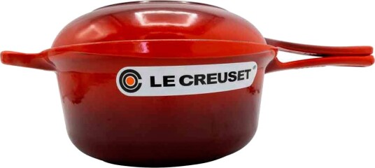 Le Creuset St??pejernskasserolle 22 cm Kirseb??rr??d