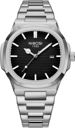 Nibosi Astronaut Silver Black