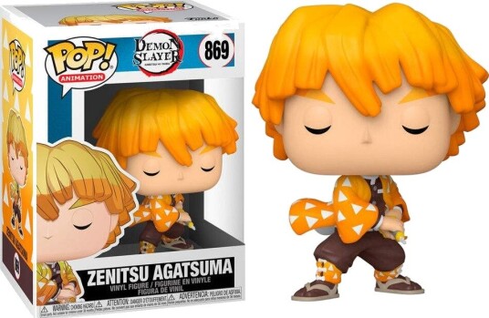 Northix POP-figur Demon Slayer Kimetsu No Yaiba Zenitsu Agatsuma