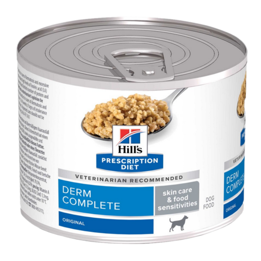 Adult Derm Complete Hermetikk Våtfôr Til Hund 200 G X 12 Stk Hund Hundefôr Hill"S Prescription Diet Dog