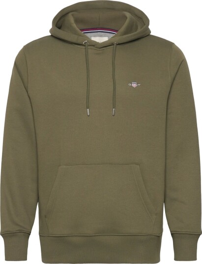 Gant Reg Shield Hoodie Grey L