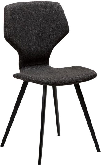 S.I.T Dan Form spisestuestoler bouclé svart.