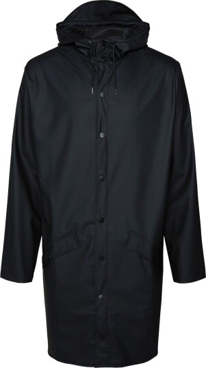 Rains Unisex Long Jacket L , Black