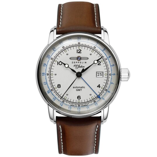 Zeppelin 100 Year Automatic GMT 86661 - Herre - 42 mm - Analog - Automatisk - Mineralglas