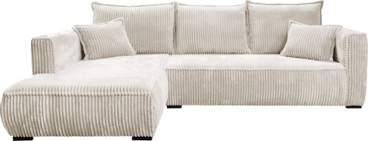 Puente 4 seters sofa med divan beige Puente 4 seters sofa med divan beige