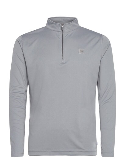Calvin Klein Golf Advance 1/4 Zip Layering Silver L Calvin Klein Golf Advance 1/4 Zip Layering Silver L