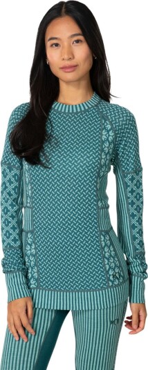 Kari Traa Women"s Smekker Long Sleeve Peacock M