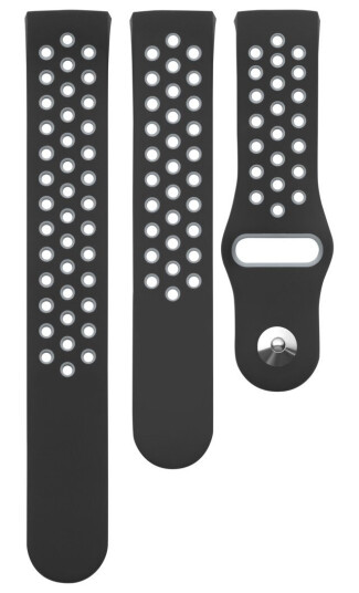 TRIACLE SPORT-REM FITBIT CHARGE 3/4 SVART/GRÅ