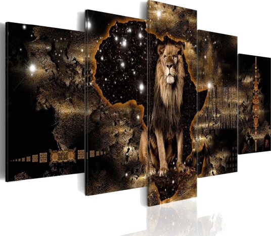 Bilde Golden Lion 100x50 Artgeist sp. z o. o.