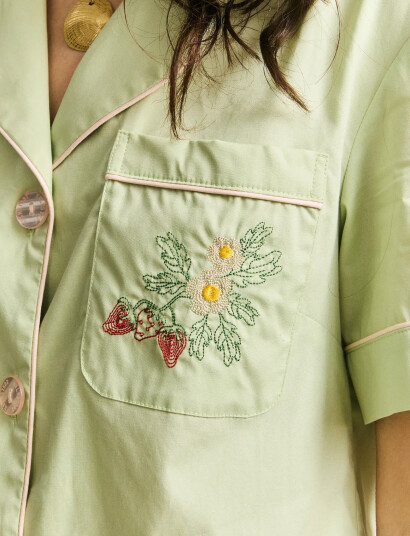 Helmstedt Fiona Shirt - Green - M Helmstedt Fiona Shirt - Green - M