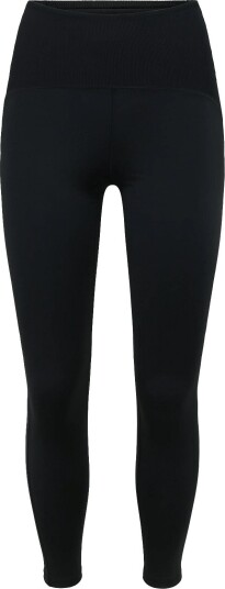 Casall Brace Rib High Waist Tights   Black   XS