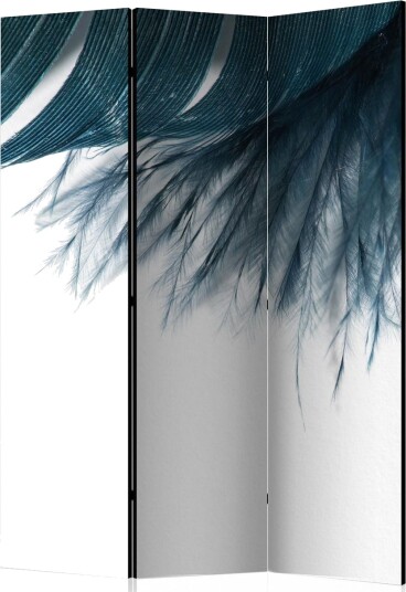 Romdeler Dark Blue Feather 135x172 - Artgeist sp. z o. o.