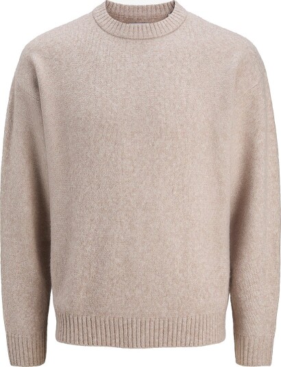 Jack & Jones   Pullover jjeSoho Ollie Knit Crew Neck SN   Grå
