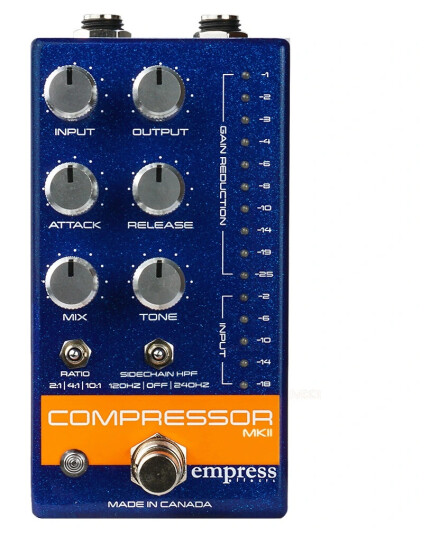 Empress Effects Compressor Mkii Blå Empress Effects Compressor Mkii Blå
