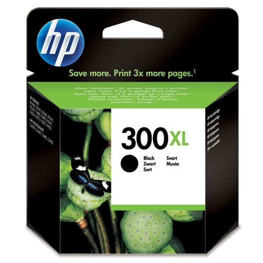 HP 300XL blekkpatron 600 sider Sort