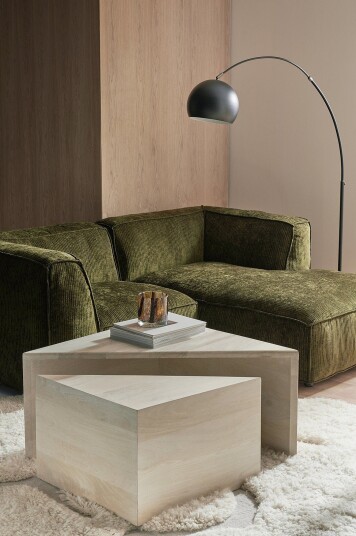 Ellos Home Sofabord Trilloin sett med 2 stk Natur