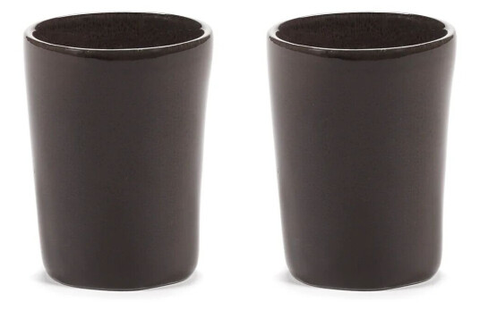 Serax La Mère espressokopp 7 cl 2-pakn. Dark brown