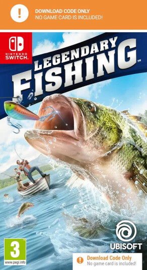 Legendary Fishing Nintendo Switch Spill Digital kode i eske