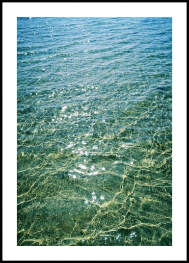 Sunlight on Clear Water Plakat / 70x100 Sunlight on Clear Water Plakat / 70x100