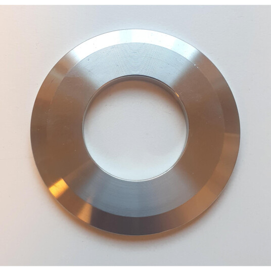 2" Endelokk m/32mm hull Tri-Clamp rustfritt stål