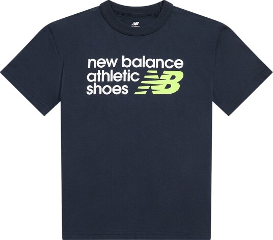 New Balance T skjorte NB Navy New Balance 6 7 år (116 122) T skjorte Hvit Marineblå 116 112