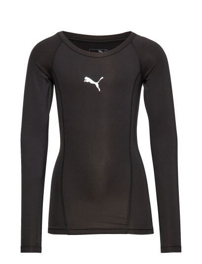 PUMA Liga Baselayer Tee Ls Jr - Black - 128