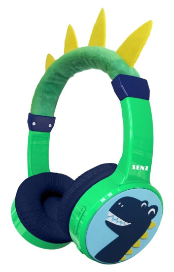 SENZ DINOSAUR BLUETOOTH HODETELEFONER FOR BARN