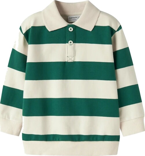 Name It Nmmlev Ls Nreg Sweat Bru Box Green 116