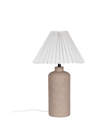 Globen Lighting Table Lamp Flora 39 Patterned Globen Lighting BEIGE H39CM x 25