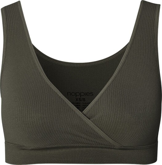 Noppies Gayla Seamless Nursing Top P627 OLIVE M\L Noppies Gayla Seamless Nursing Top P627 OLIVE M\L