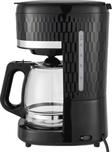Strme Ströme Kaffetrakter Svart 1,5L Kapasitet med Dryppstopp og Avtagbart Filter Strme Ströme Kaffetrakter Svart 1,5L Kapasitet med Dryppstopp og Avtagbart Filter