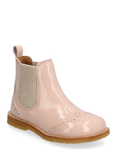 ANGULUS Booties Flat With Elastic Pink 31
