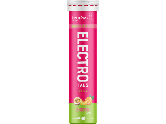 LinusPro Elektrolyt Tabs exotic 20 tabs LinusPro Elektrolyt Tabs exotic 20 tabs