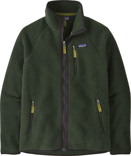 Patagonia Men"s Retro Pile Fleece Jacket Old Growth Green S Patagonia Men"s Retro Pile Fleece Jacket Old Growth Green S