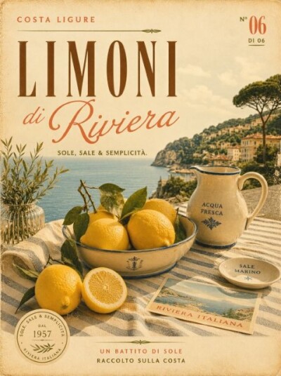 Plakat Limoni di Riviera
