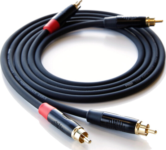 Rega Couple 3 Interconnect, RCA, 1 meter Høykvalitets signalkabel, Neutrik RCA