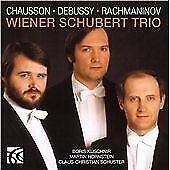 MediaTronixs Wiener Schubert Trio : Wiener Schubert Trio: Chausson/Debussy/Rachmaninov CD 2 Pre-Owned