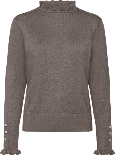FREE/QUENT Fqkatie Pullover MOREL MELANGE S FREE/QUENT Fqkatie Pullover MOREL MELANGE S